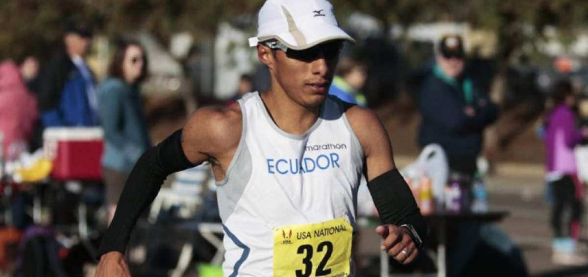 El marchista ecuatoriano Andr&eacute;s Chocho ha sido protagonista a nivel regional en los 50 km.