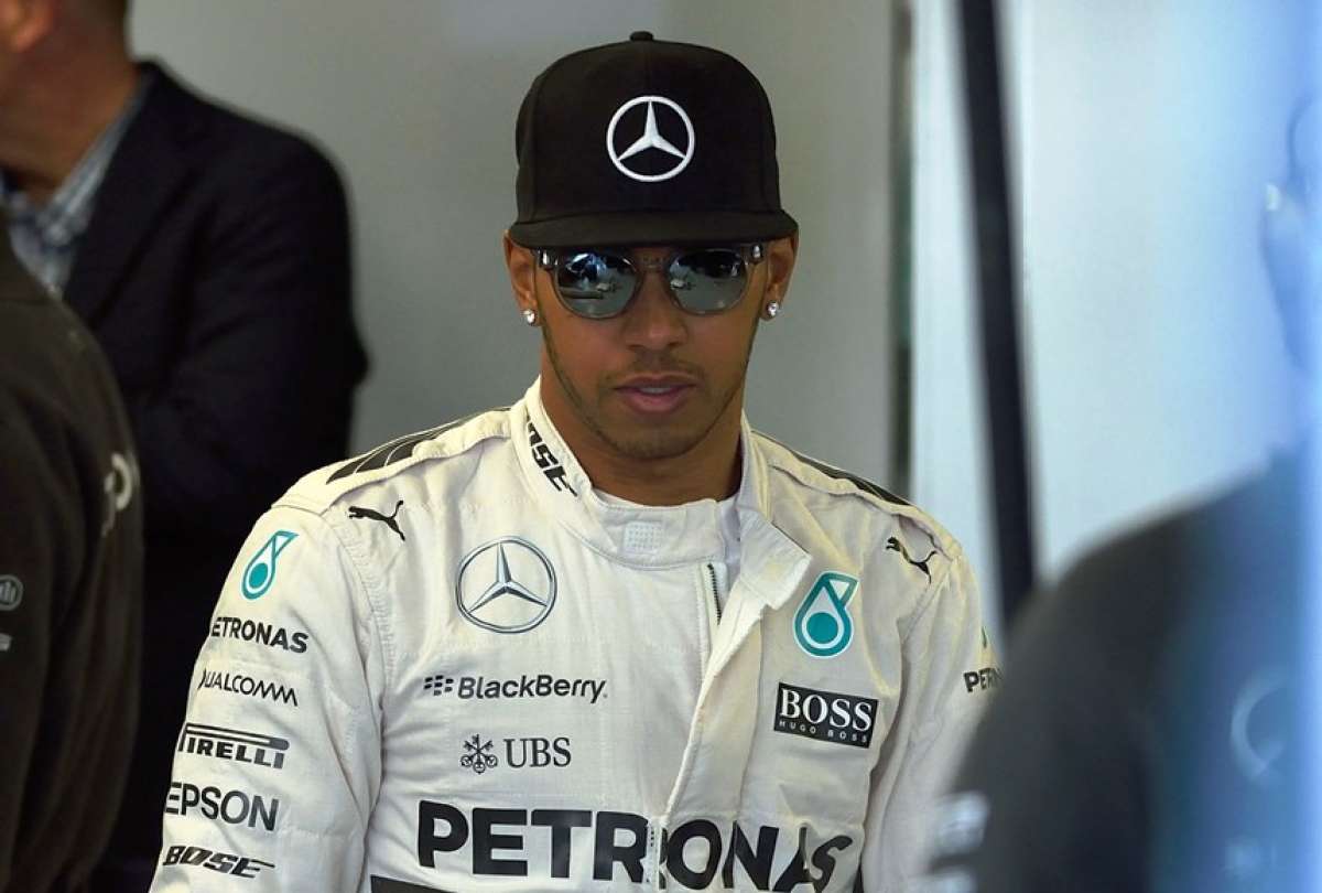 Hamilton fue muy superior a sus rivales y par&oacute; el crono en 1:14.393 minutos. Foto: Agencia AFP
