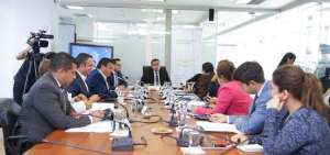 Integrantes de la Comisi&oacute;n de Desarrollo Econ&oacute;mico de la Asamblea.