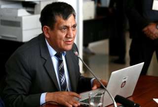 Wilson Toainga quedó a cargo de la Fiscalía General del Estado, tras la renuncia de Diana Salazar. 