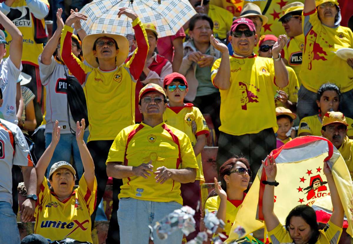 Aucas cuenta con seguidores que no perdieron la fidelidad ni la esperanza