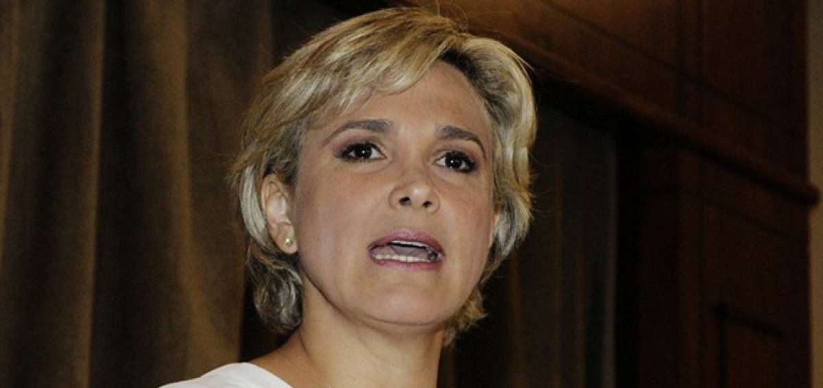 Cynthia Viteri fue entrevistada este martes en Teleamazonas.