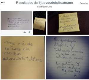 Los tuiteros vuelven al bol&iacute;grafo y al papel