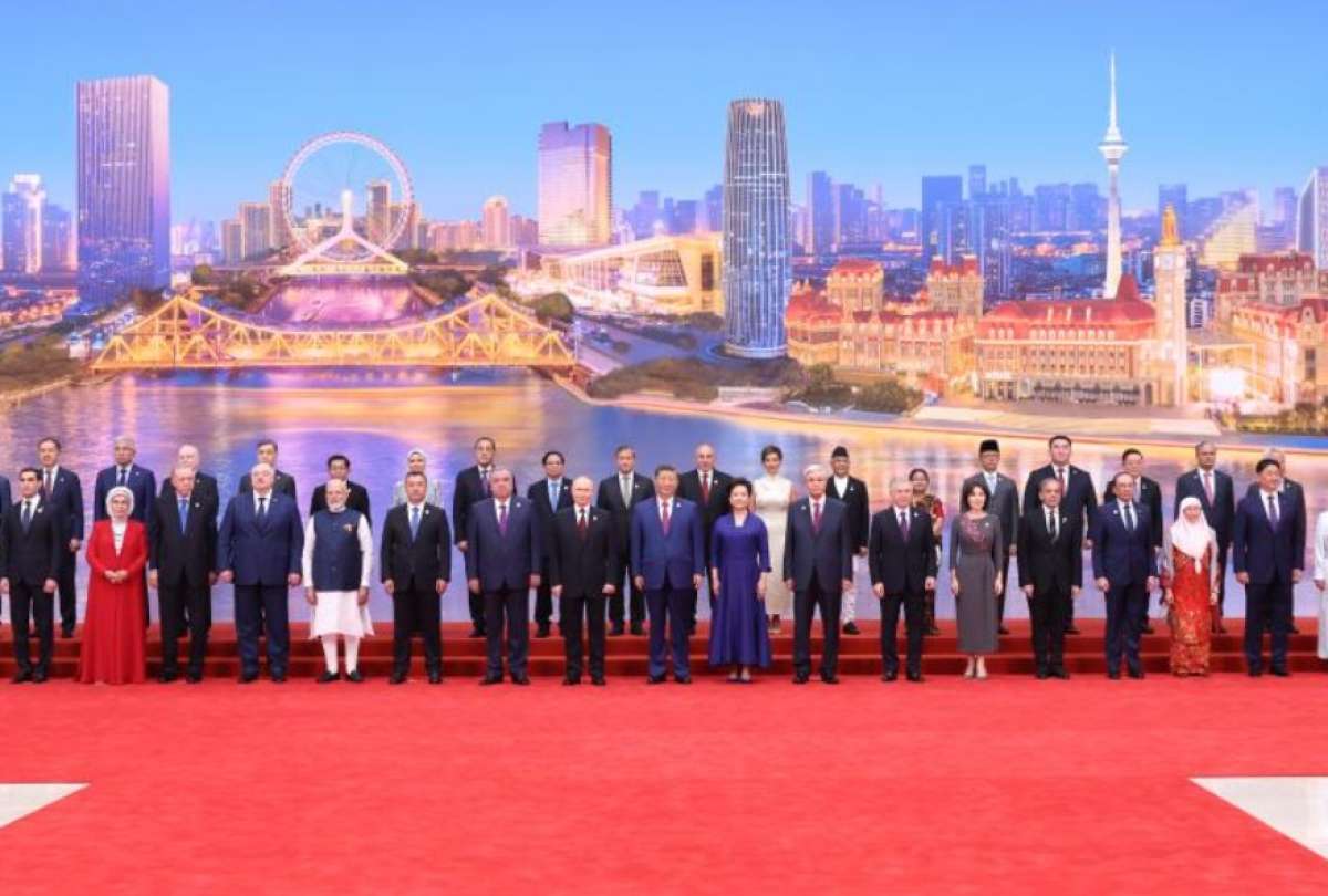 El presidente de China, Xi Jinping, lanzó la Iniciativa para la Gobernanza Global durante la cumbre en Shanghai. 