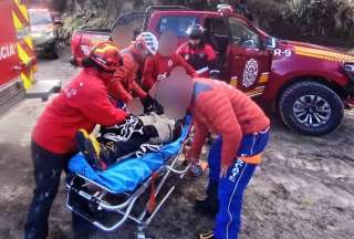 Tragedia en el Cayambe: accidente en grieta deja un fallecido y un herido