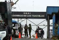En la cárcel de Santo Domingo de Los Tsáchilas se realizó un operativo conjunto