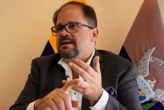El ministro del Interior, John Reimberg, se refirió al asesinato de los 11 militares en Alto Punino.