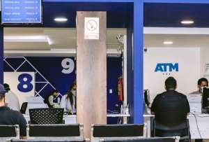 Ventanillas de la Agencia de Tránsito y Movilidad (ATM) de Guayaquil.