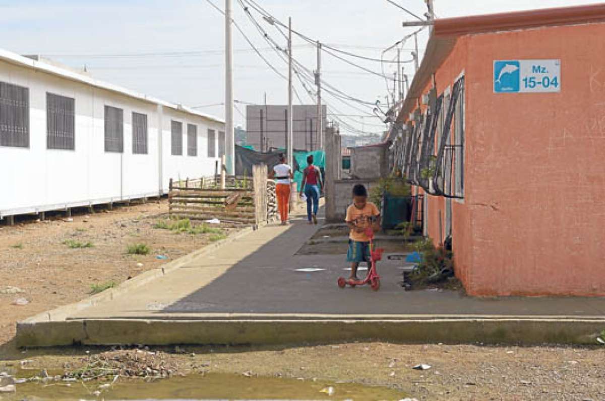 En los distritos 7 y 8, con mayor demanda estudiantil, se construyen campamentos. Foto: Lylibeth Coloma.