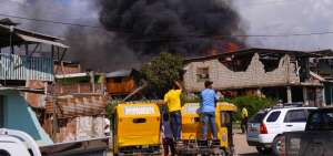 El pasado 2 de mayo, en el barrio Divino Ni&ntilde;o, en Pedernales (Manab&iacute;), ocurri&oacute; un incendio.