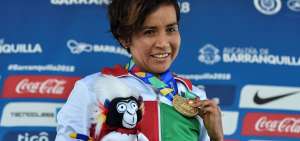 La atleta Madai P&eacute;rez le dio una medalla de oro m&aacute;s a M&eacute;xico en el &uacute;ltimo d&iacute;a de los Juegos, luego de que cruzara la meta en un tiempo de 2h 57m 55s horas, superando a la cubana Dail&iacute;n Belmonte.