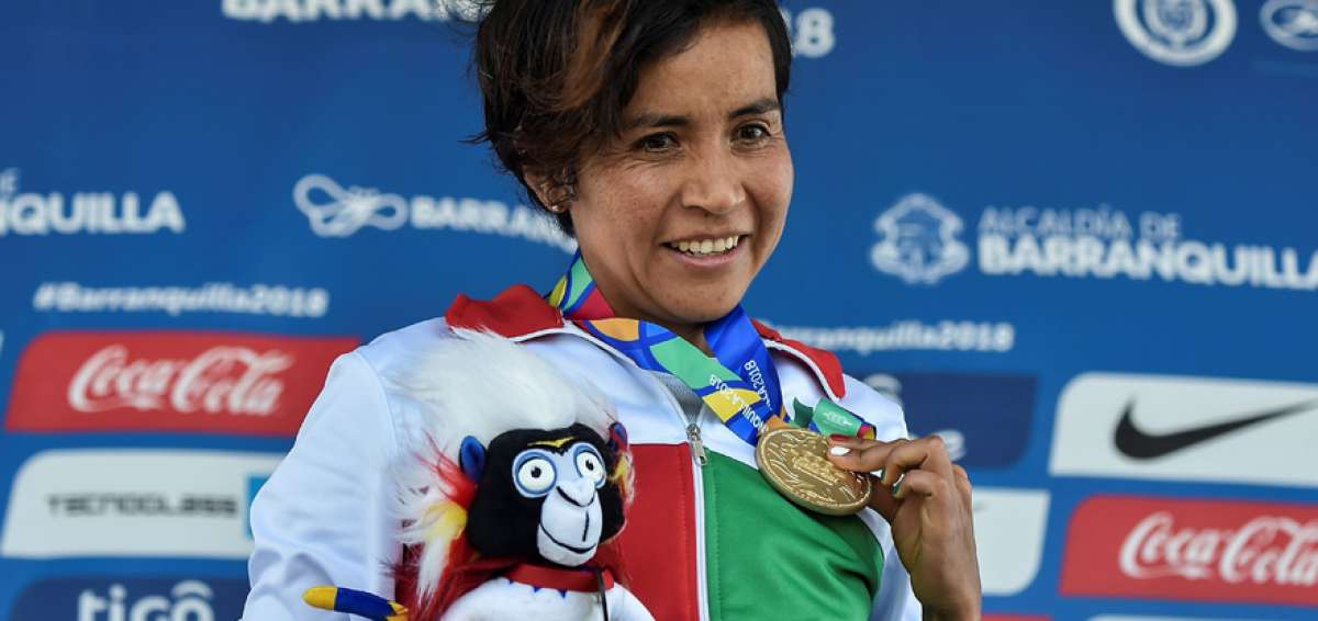 La atleta Madai P&eacute;rez le dio una medalla de oro m&aacute;s a M&eacute;xico en el &uacute;ltimo d&iacute;a de los Juegos, luego de que cruzara la meta en un tiempo de 2h 57m 55s horas, superando a la cubana Dail&iacute;n Belmonte.