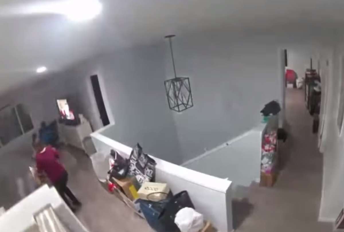 Una enorme roca entró a una casa y casi aplasta a una mujer en Hawái