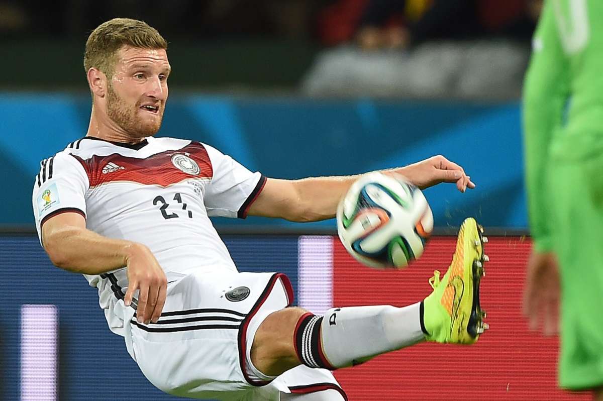Shkodran Mustafi fue titular ayer en el encuentro entre Alemania y Argelia. Foto: AFP