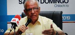 V&iacute;ctor Manuel Quirola, alcalde de Santo Domingo.