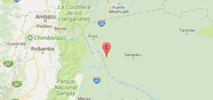 Un muerto tras colapso de pared por sismo de magnitud 5,6 en Puyo