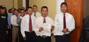 Ministerio de Justicia incorpor&oacute; como artesanos a 25 privados de la libertad en Ambato