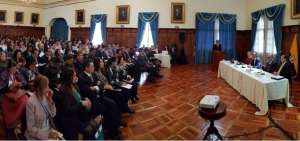 Se realiz&oacute; en Quito la VII Mesa Nacional de Movilidad Humana sobre el tema migratorio.