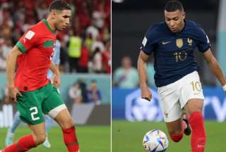 Francia y Marruecos, un partido con varias nacionalidades