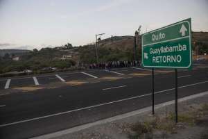Hasta el momento, 5 v&iacute;as alternas se habilitaron desde el norte del pa&iacute;s.Foto: Fernando Sandoval/ EL TEL&Eacute;GRAFO