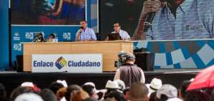 El cant&oacute;n General Villamil, Playas, fue el sitio donde se realiz&oacute; el enlace 455, presidido por el Segundo Mandatario, Jorge Glas.