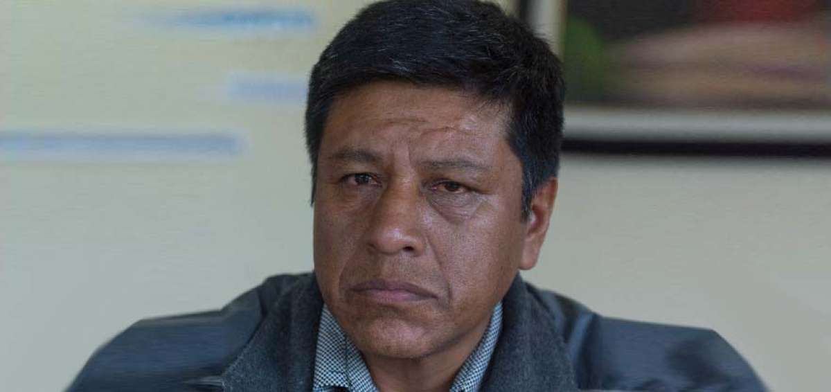 Marcelo Ushi&ntilde;a, l&iacute;der de Federaci&oacute;n de Organizaciones Campesinas