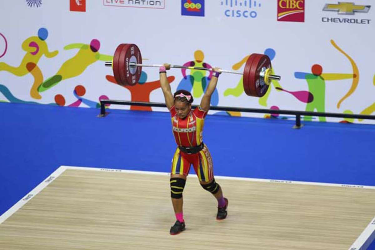 Neisi Dajomes consigui&oacute; la medalla de plata en los Juegos Panamericanos de Toronto 2015. Foto: cortes&iacute;a