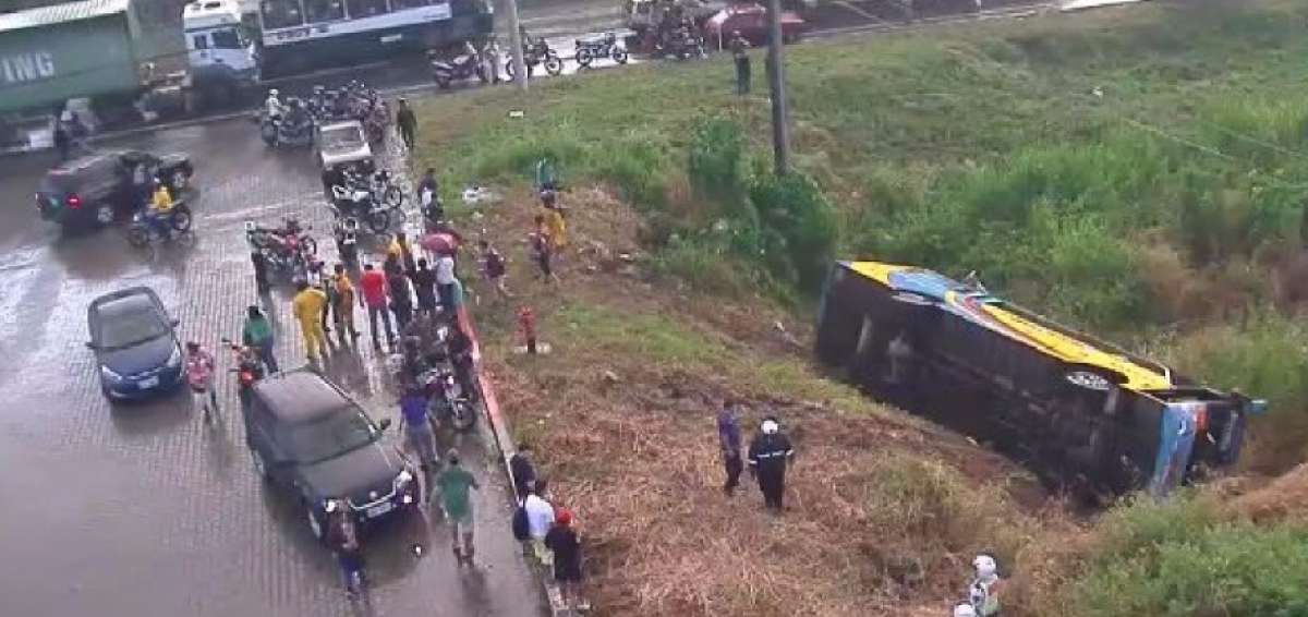 Pie de foto: Las c&aacute;maras de la CSCG monitorearon el sitio del accidente.