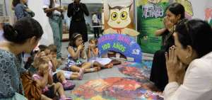 Una de las &aacute;reas de la feria que tuvo mayor asistencia de p&uacute;blico fue la de los ni&ntilde;os, que cont&oacute; con 5 stands.   