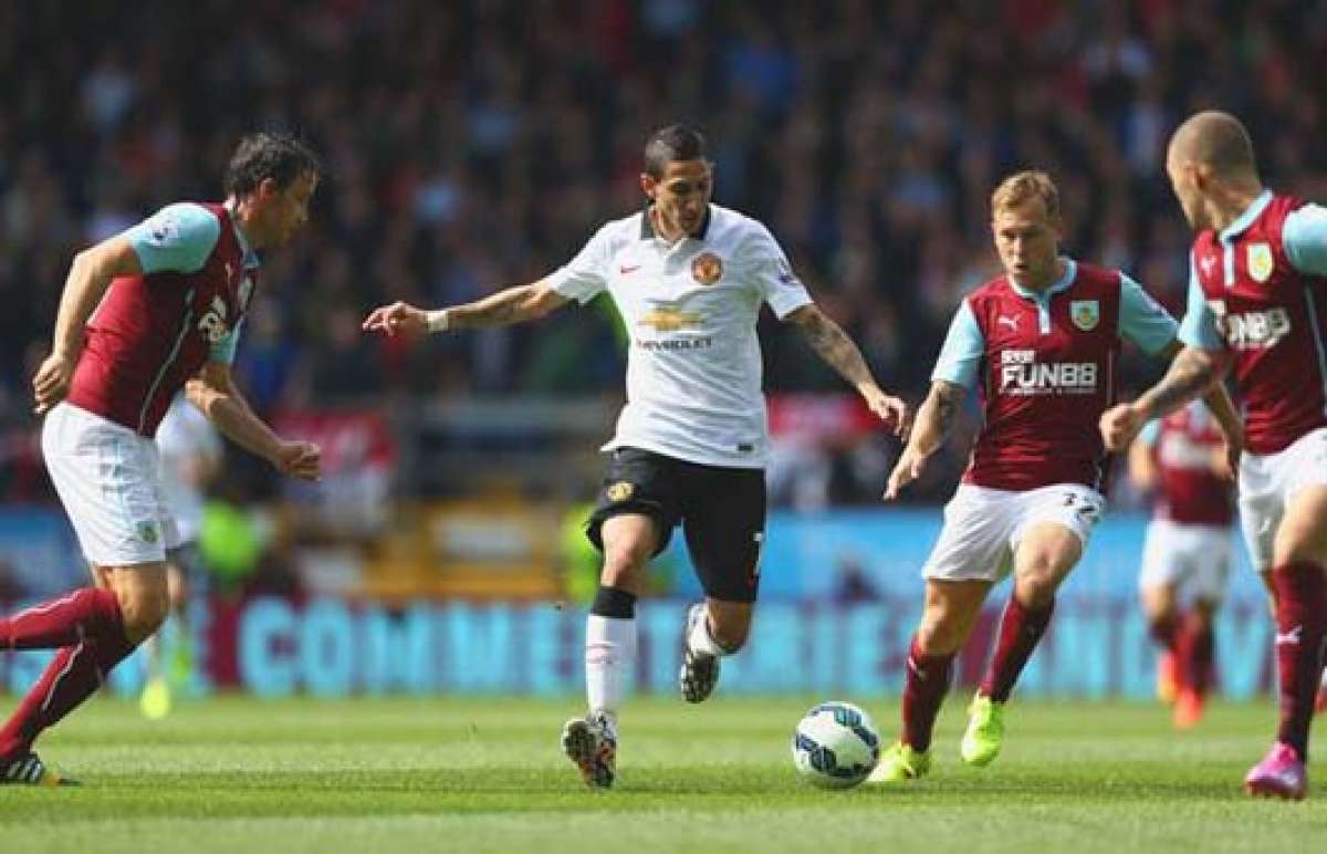 Di Mar&iacute;a debut&oacute;, Valencia jug&oacute;, pero el United no pudo con el Burnley