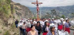Fiestas del Se&ntilde;or de las Aguas en el cant&oacute;n Gir&oacute;n.
