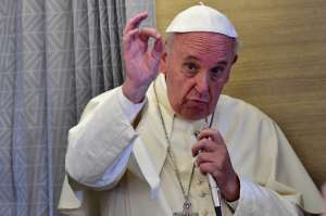 El Papa ha exigido en varias ocasiones que la COP21 desemboque en un acuerdo tangible. Foto: AFP