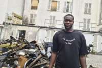 Fousseynou Cissé, de 39 años, salvó a seis personas de un incendio en Francia.