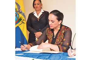 Las asambleas de Ecuador y Nicaragua firman acuerdo