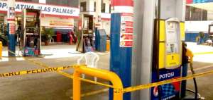 La estaci&oacute;n El Potos&iacute; fue cerrada temporalmente por la ARCH por el derrame del hidrocarburo.