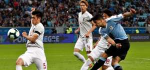 Uruguay no pudo con Jap&oacute;n en la Copa Am&eacute;rica