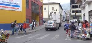 Las ventas ambulantes, el foco de aglomeraci&oacute;n en el Mercado Central de Quito