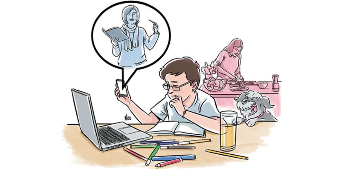 Tareas enviadas por plataformas ser&aacute;n revisadas al retornar a clases