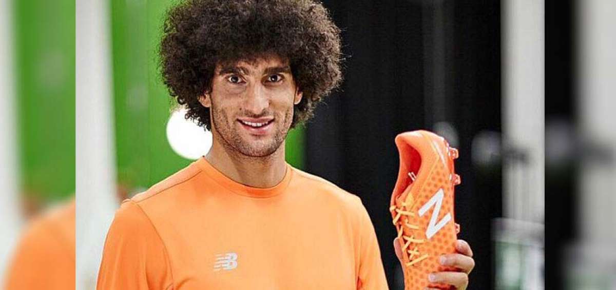 Fellaini y New Balance, una batalla por el calzado