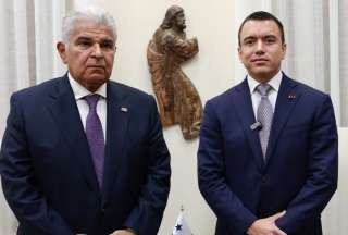 Daniel Noboa y el presidente de Panamá, José Raúl Mulino, mantuvieron una reunión en España