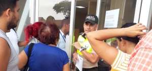 Ingreso a unidad de flagrancia restringida por prevenci&oacute;n ante coronavirus