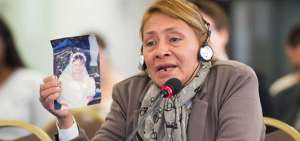 Petita Albarrac&iacute;n Alb&aacute;n, madre de Paola Guzm&aacute;n, quiere que se restablezca el buen nombre de su hija.