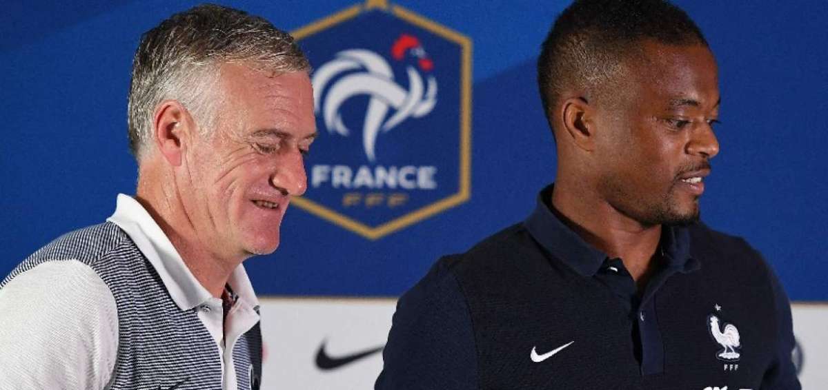 Evra defiende a Deschamps sobre fuertes declaraciones de Benzema