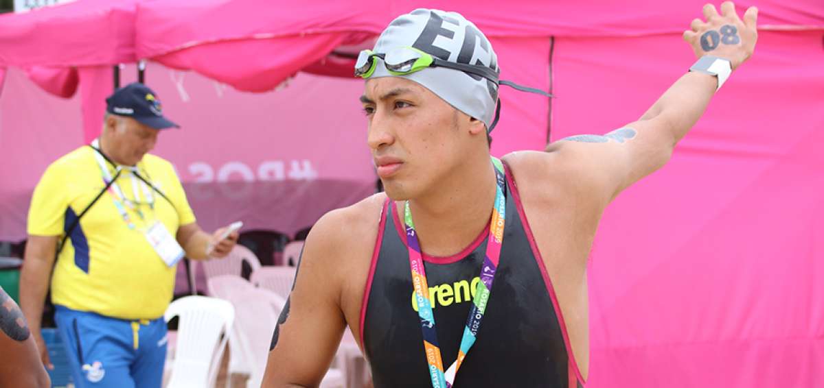 El nadador David Castro se ubic&oacute; en el quinto lugar de la prueba de los 5 kil&oacute;metros en aguas abiertas.