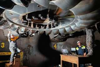 Molino, la central más grande de Paute Integral, ya opera a su máxima capacidad con 1.100 megavatios