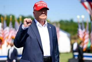 Donald Trump volvió a insultar a Joe Biden, en su camino presidencial hacia la Casa Blanca. 