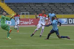 Elvis Patta de U. Cat&oacute;lica marc&oacute; la segunda conquista de su equipo. Foto: Foto: Miguel Jim&eacute;nez/ EL TEL&Eacute;GRAFO