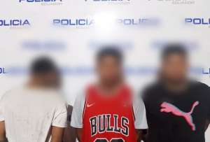 Operativo permitió la captura de tres presuntos miembros del GDO “Sao Box”