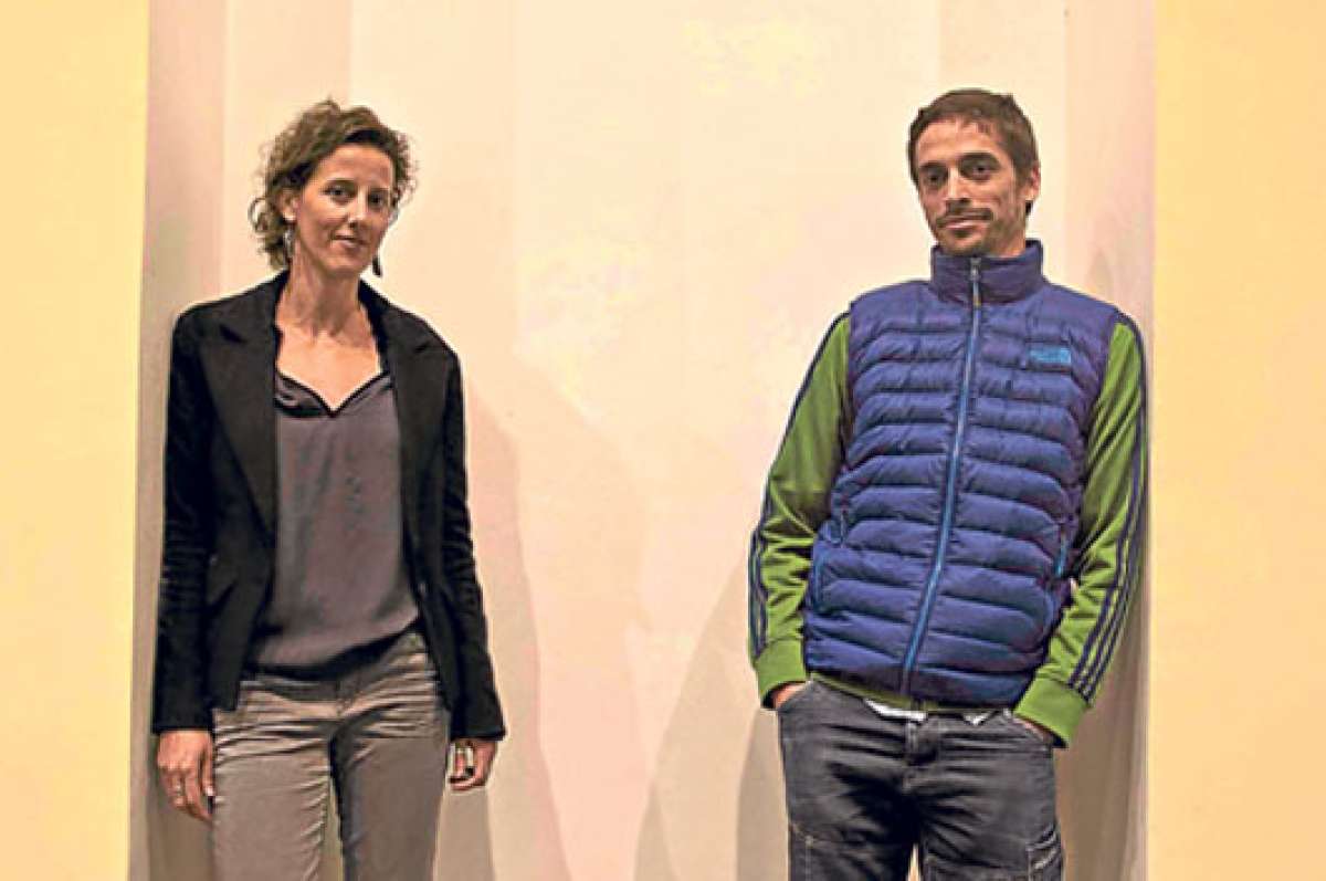 Los int&eacute;rpretes &Aacute;lvaro Esteban y Laura Aris concluyen hoy su taller, en el Centro de Arte Contempor&aacute;neo. Ma&ntilde;ana se presentar&aacute;n en el Teatro Variedades. Foto:  Fernando Sandoval / El Tel&eacute;grafo
