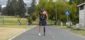 El triatleta ecuatoriano Pablo Vallejo entrena diariamente en busca de lograr su principal objetivo: clasificar a los Juegos Paral&iacute;mpicos Tokio 2020.